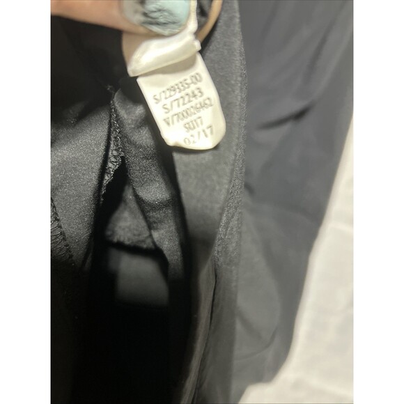 Athleta Romper One Piece Shorts in Black Women's Size Small Stretch Athleisure - Picture 9 of 9